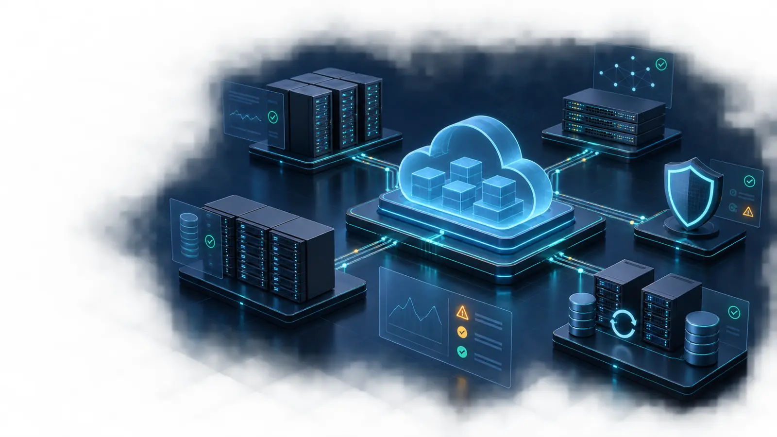 تصویر گرافیکی ارزیابی آمادگی زیرساخت برای VMware Cloud Foundation