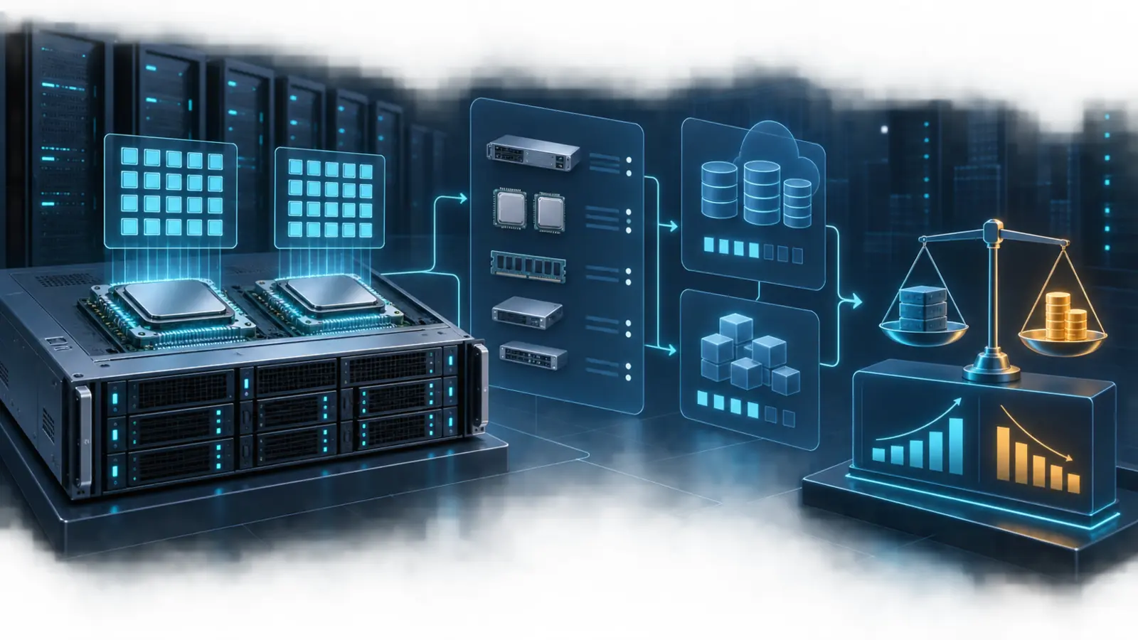 تصویر گرافیکی محاسبه لایسنس Core-Based در VMware Cloud Foundation