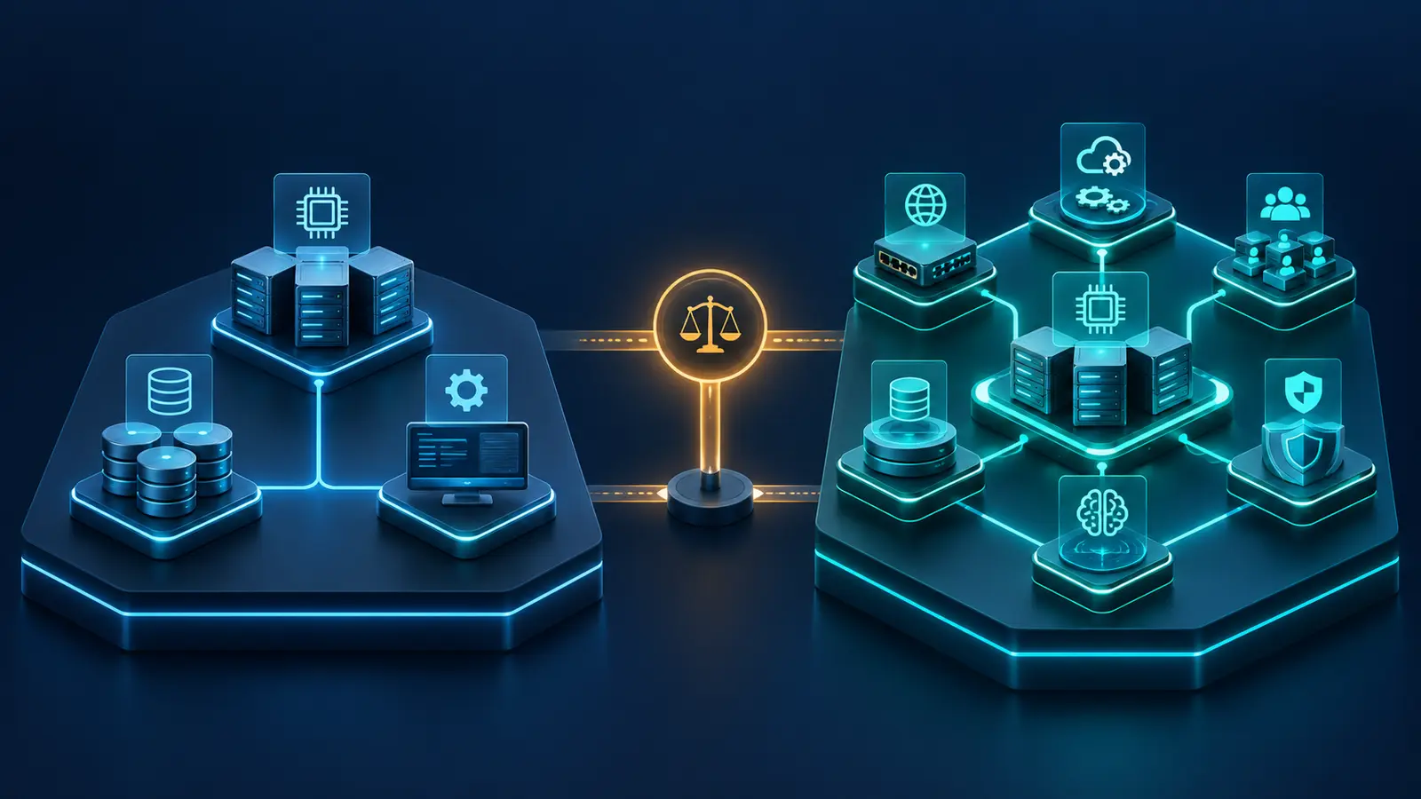 تصویر گرافیکی مقایسه VMware Cloud Foundation و VMware vSphere Foundation